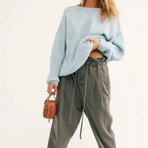 Free People Angelic Pullover — baby blue — size medium